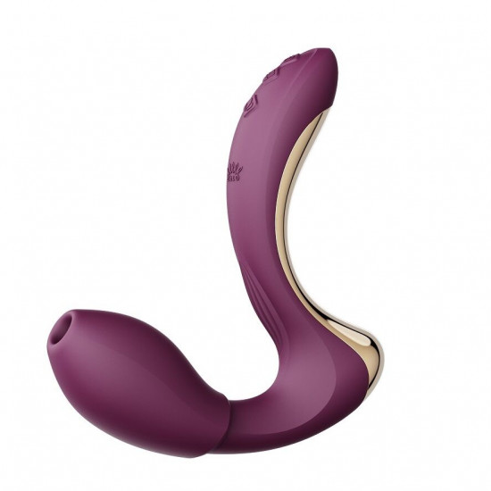 Вибратор-пульсатор с вакуумной насадкой Zalo – Talis G-Spot PulseWave Vibrator Velvet Purple