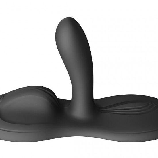 Sit-on-top смарт-вибратор Zalo – Flora Smart Vibrating Pad Obsidian Black, 9 моторов