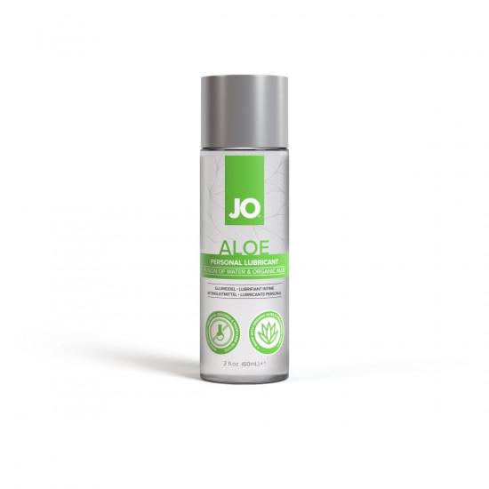 Смазка на водной основе JO H2O Organic Aloe (60 мл), увлажняющий и успокаивающий эффект