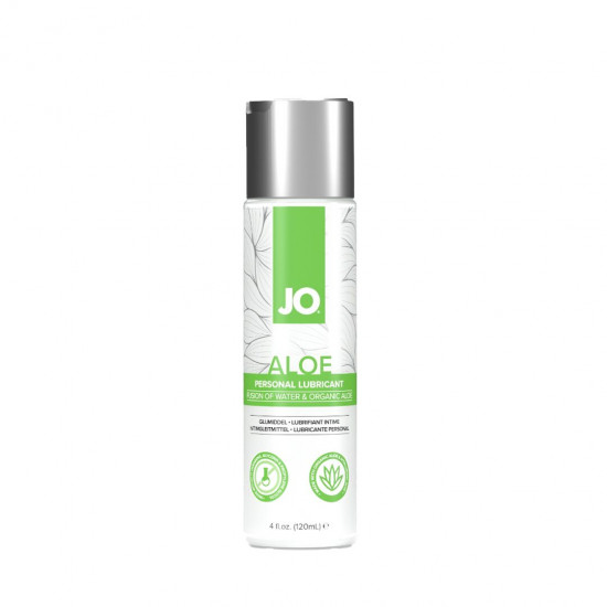 Смазка на водной основе JO H2O Organic Aloe (120 мл), увлажняющий и успокаивающий эффект