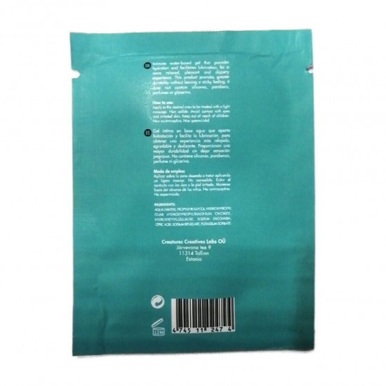 Пробник гель-лубриканта для чувствительной кожи Driminals Natural Pure (4 мл)