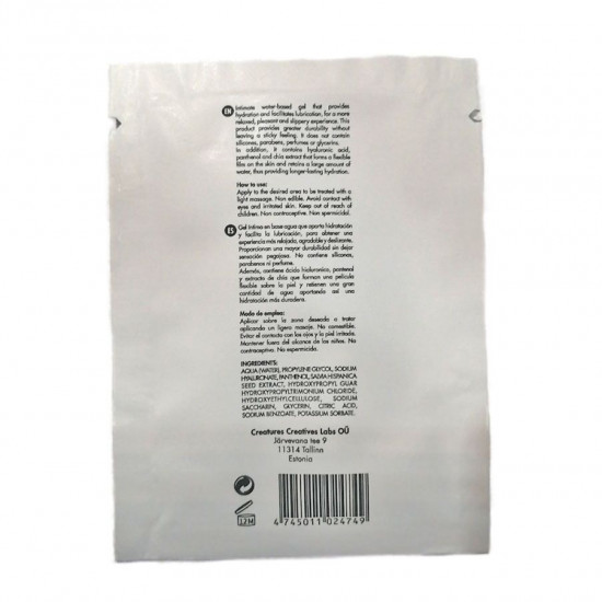 Пробник экстраувлажняющего гель-лубриканта Driminals Golden Touch (4 мл), водная основа