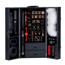 БДСМ-набір LOCKINK All-in-1 BDSM Play Kit - Crocodile Leather