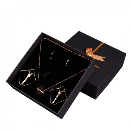 Зажимы для сосков с тяжелой подвеской LOCKINK Nipple Clamps with Heavy Pendant - Golden