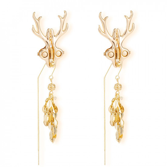 Зажимы для сосков LOCKINK SEVANDA Stag Adjustable Nipple Clamps Set