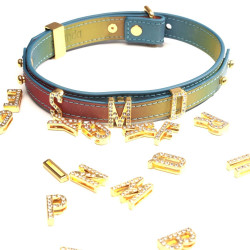 Нашийник LOCKINK Multi-color DIY Alphabet Collar