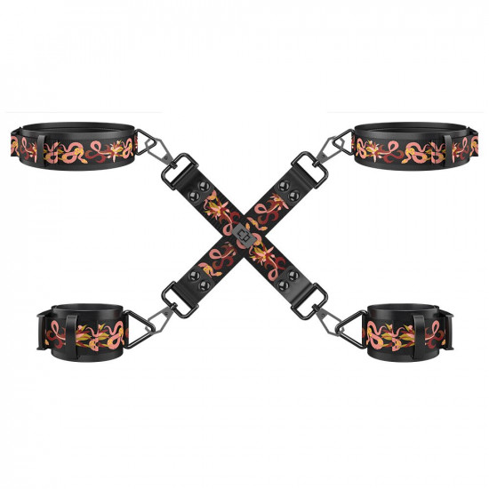 БДСМ-набор LOCKINK The Flowering Serpent - Bondage Set, 7 шт.