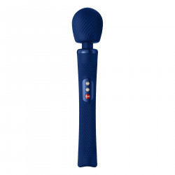 Вібромасажер Fun Factory VIM Vibrating Wand midnight blue, суперпотужний та легкий, до 6 годин роботи