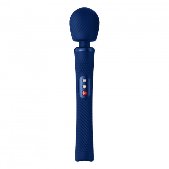 Вибромассажер Fun Factory VIM Vibrating Wand midnight blue, супермощный и легкий, до 6 часов работы
