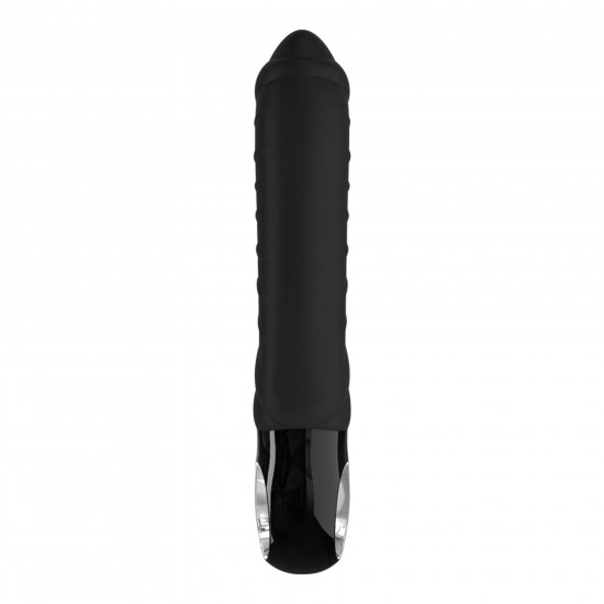 Вибратор для точки G Fun Factory TIGER black, ребристый, подходит для анальной стимуляции