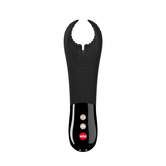 Вибратор для пениса Fun Factory MANTA black, подходит для парных игр