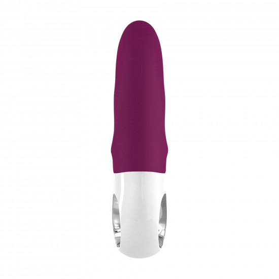 Вибратор-кролик Fun Factory MISS BI grape/white, 2 независимых мотора, диаметр 4,2 см