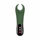 Вибратор для пениса Fun Factory MANTA moss green/black, подходит для парных игр