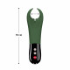 Вибратор для пениса Fun Factory MANTA moss green/black, подходит для парных игр