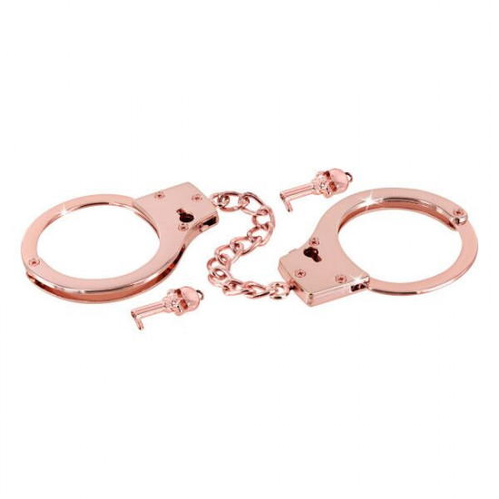 Наручники Fetish Tentation Premium Chick wrist cuffs in rose-gold metal