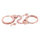 Наручники Fetish Tentation Premium Chick wrist cuffs in rose-gold metal