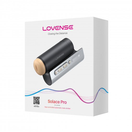 Интерактивный смарт-мастурбатор Lovense Solace Pro, до 230–300 фрикций в минуту, до 14 часов работы