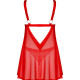 Бэби-долл Obsessive Elianes babydoll & thong XL/2XL