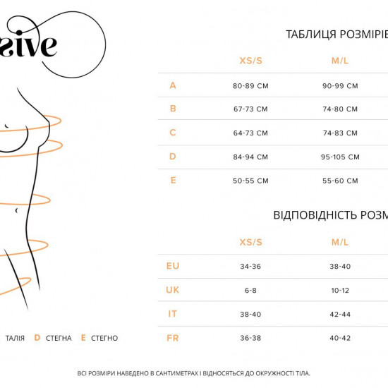 Бэби-долл Obsessive Nutris babydoll & thong XS/S