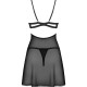 Бэби-долл Obsessive Nutris babydoll & thong XS/S