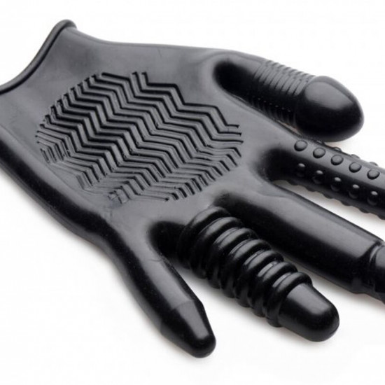 Перчатка с разными текстурами Master Series Pleasure Poker Textured Glove