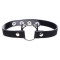 Чокер Master Series Kinky Kitty Ring Slim Choker - Black