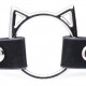 Чокер Master Series Kinky Kitty Ring Slim Choker - Black