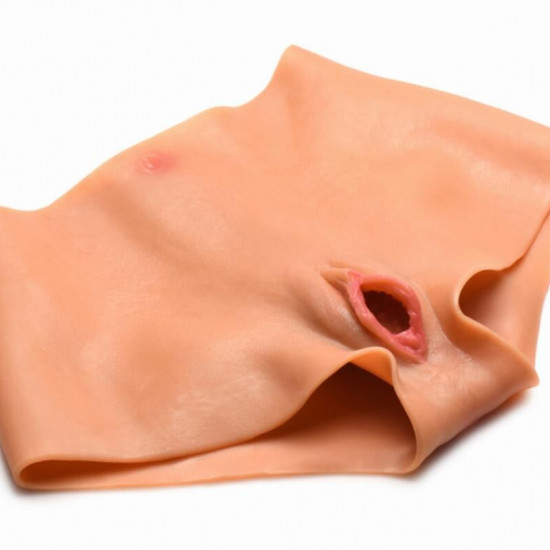 Накладная вагина Master Series Silicone Vagina + Butt Panties - Large