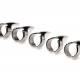 Набор колец с когтями Master Series Five-Piece Sensation Claw Rings - Silver