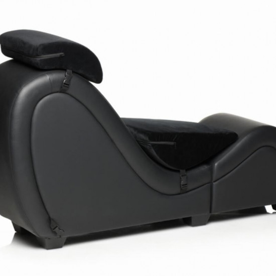 Секс-кресло с подушками Master Series Kinky Sex Lounge with Cushions - Black