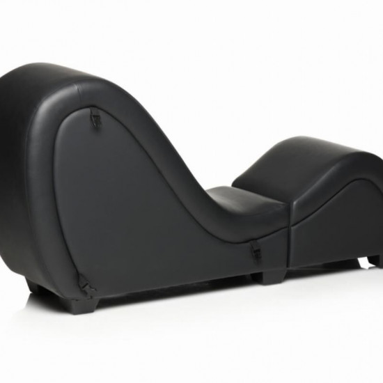 Секс-кресло с подушками Master Series Kinky Sex Lounge with Cushions - Black