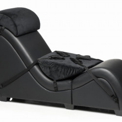 Секс-крісло з подушками Master Series Kinky Sex Lounge with Cushions - Black