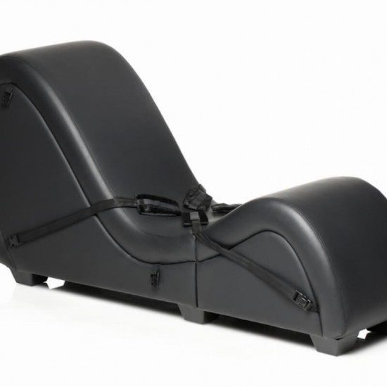 Секс-кресло с подушками Master Series Kinky Sex Lounge with Cushions - Black