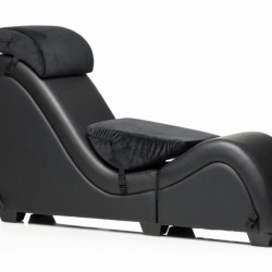 Секс-крісло з подушками Master Series Kinky Sex Lounge with Cushions - Black
