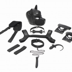 Набір BDSM цуценя Master Series Luxury Pup Arsenal Set - Black