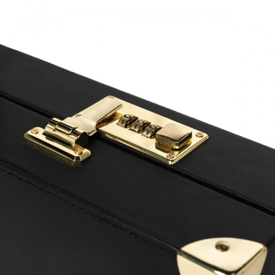 Набор для BDSM Bedroom Fantasies: Bondage Suitcase 13 Pcs - Cow Leather