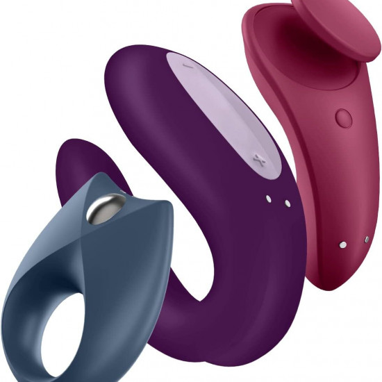 Набор Satisfyer Partner Box 3 (Double Joy, Sexy Secret + Royal One)