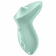 Вибратор для клитора с жемчужной стимуляцией Satisfyer Exciterrr Mint, 2 независимых мотора