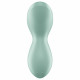 Вибратор для клитора с жемчужной стимуляцией Satisfyer Exciterrr Mint, 2 независимых мотора