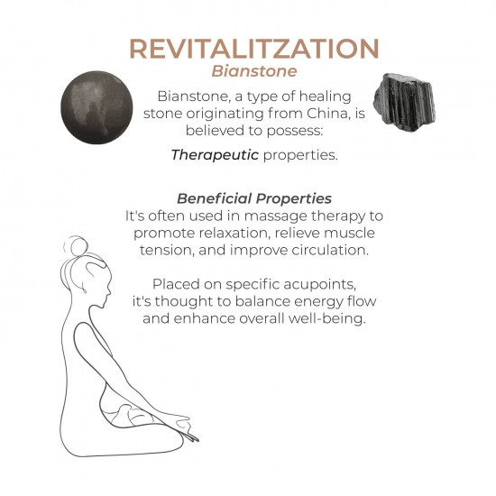 Вагинальные шарики Adrien Lastic Harmony Stones, полудрагоценные камни, диаметр 3 см, 2 держателя