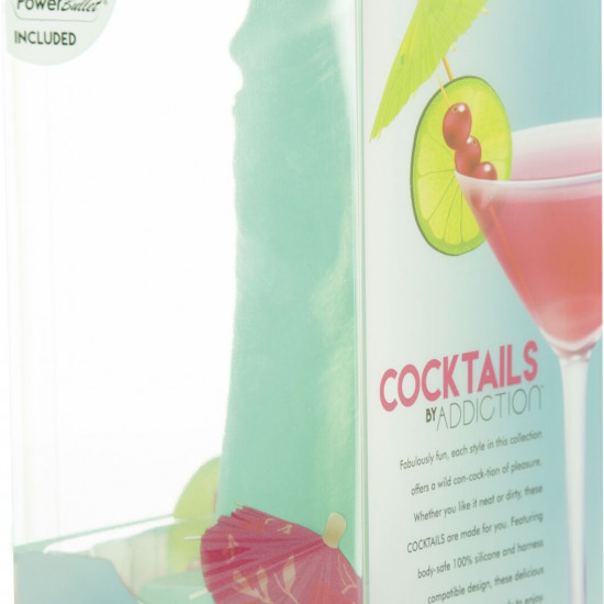 Фаллоимитатор на присоске Cocktails by Addiction – Mint Mojito