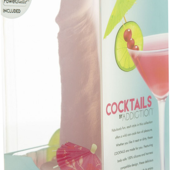 Фаллоимитатор на присоске Cocktails by Addiction – Peach Bellini