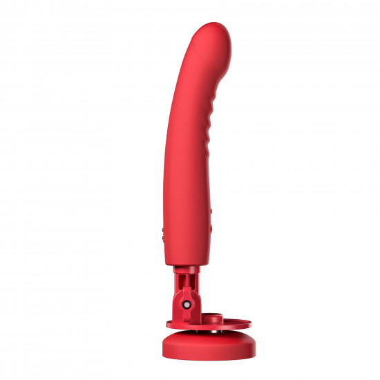 Смарт-міні секс-машина Lovense Mission 2 Vibrating suction cup dildo, 6500 вібрацій/хв, Touch Sense