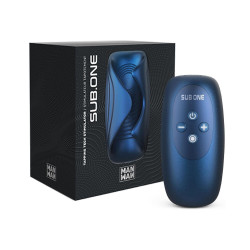 Мастурбатор з вібрацією Manwan SUB.ONE Stellar Blue