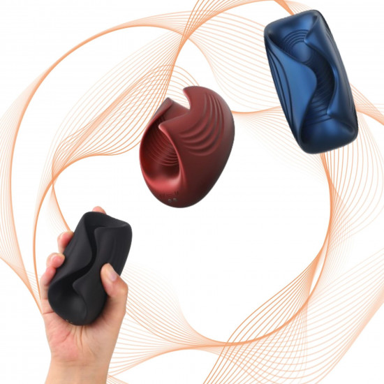 Мастурбатор з вірацією Manwan SUB.ONE Infinite Black