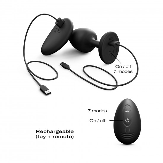 Анальна вібропробка Dorcel GEISHA PLUG INFINITE M