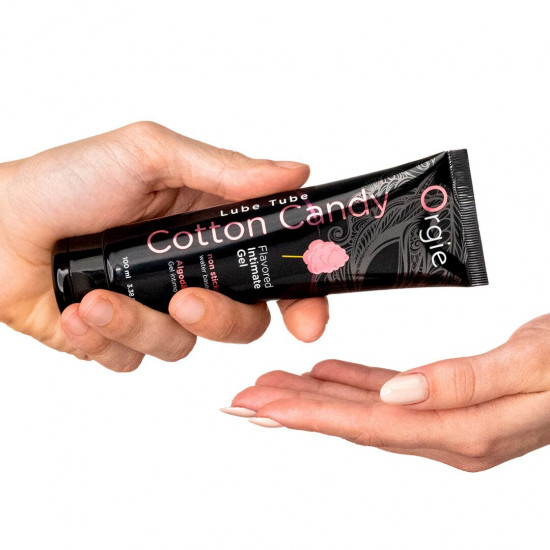 Лубрикант на водній основі Orgie Lube Tube Cotton Candy, 100 мл, зі смаком та ароматом солодкої вати