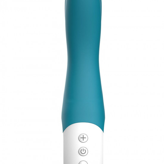 Вібратор точки G Liebe Bend It Rechargeable Ocean Blue, 10 режимів, дуже потужний, гнучкий стовбур