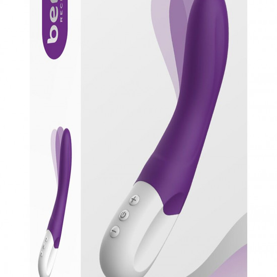 Вібратор точки G Liebe Bend It Rechargeable Purple, 10 режимів, дуже потужний, гнучкий стовбур
