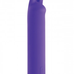 Вібратор S Pleasures Bullets Amethyst, фіолетовий, з двома відростками, 10 режимів, діаметр 2,8 см